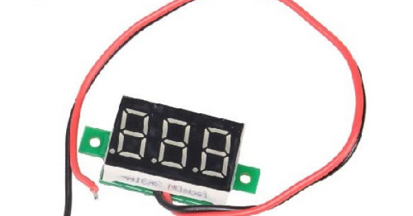 0 28 Inch 2 5V 30V Mini Digital Voltmeter Voltage Tester Meter