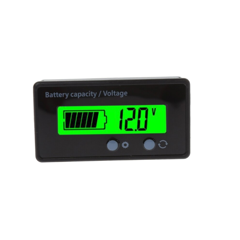 New V Lcd Acid Lead Lithium Battery Capacity Indicator Voltmeter