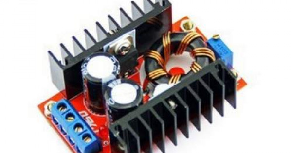 150W DC - DC Boost Converter 12 - 35V / 6A Step - Up Adjustable