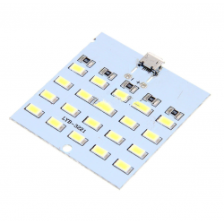 5V USB LED Panel Lights Super Bright Energy Saving LED Light Board Night  Market Stall Lamp Piranha LED Board Warm White White Light From Greenmu,  $18.58