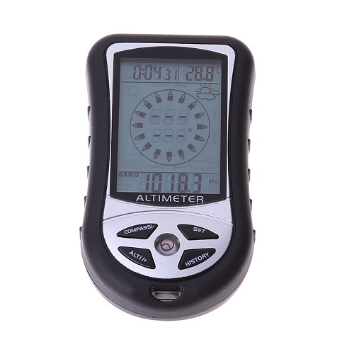 8 In 1 Digital Compass Altimeter Barometer Thermometer Weather