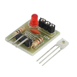 MODULO KY-008 LASER ROSSO 650nm KEYES SCHEDA SENSORE ARDUINO diodo 5MW *